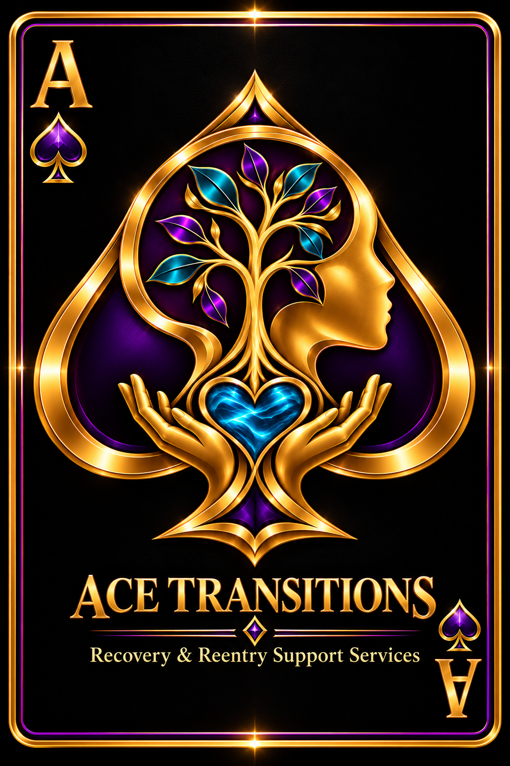 ACE Transitions card logo: Recovery & Reentry Support Services